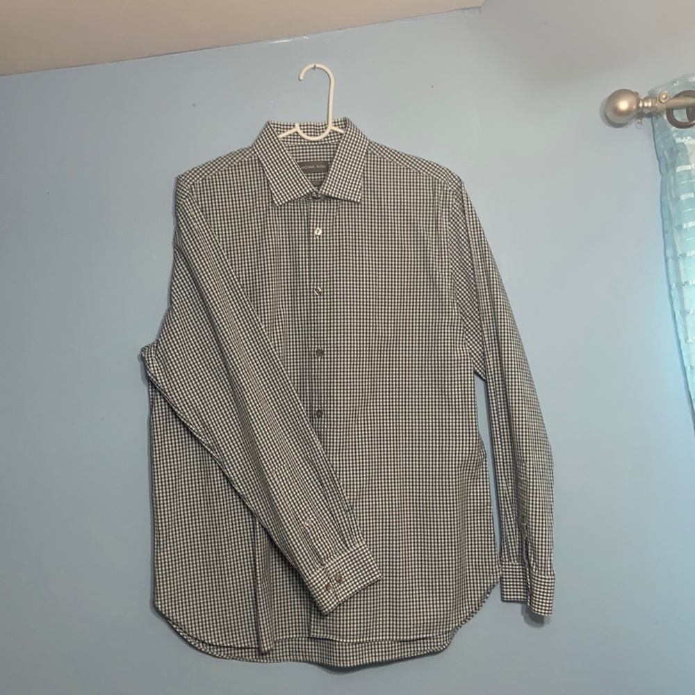 Micheal Kors Plaid Button up